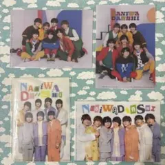 新品未開封 なにわ男子 ミニクリアファイル 4枚セット 全員集合 公式グッズ