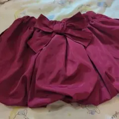 リボン付きスカート