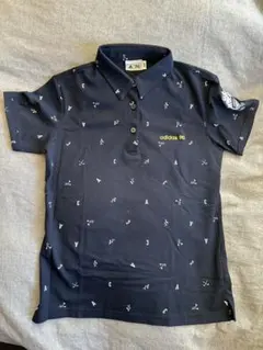 adidas ネイビー ポロシャツ Mサイズ