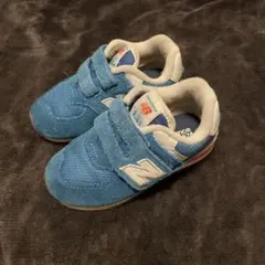 New Balance 574 キッズスニーカー 青