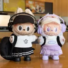 新作入荷★ラブブ服　labubu ぬいぐるみ着　可愛い♡着せ替え服　6点セット