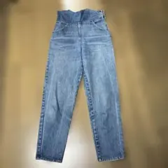 USA　ハイウエスト　デニムパンツ