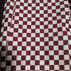 ギンガムチェックコットン生地端切れ（26021）