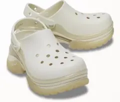 Crocs スーパーベイ クロッグ ホワイト