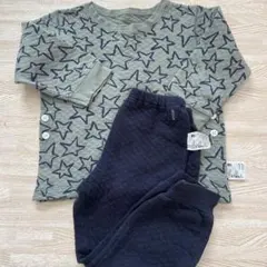 星柄パジャマセット 100cm