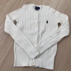 Polo Ralph Lauren ホワイトカーディガン S(7)