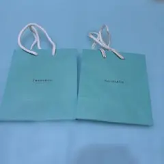 Tiffany ショッピングバッグ 2枚セット