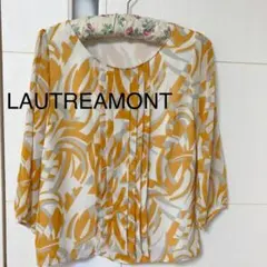 LAUTREAMONT ブラウス　華やか　きれいめ