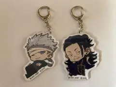 五条　夏油　ローソン　アクリルキーホルダー