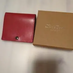 Dan Tepona 赤 二つ折り財布