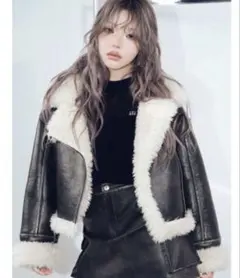 2025年最新】MuRUA ムートンジャケット ブラックの人気アイテム - メルカリ