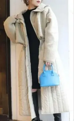 ⭐極暖コート【美品】MURUAキルトドッキングボアコート