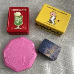 お菓子の缶 工作素材