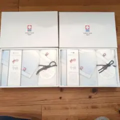 【新品未使用】今治タオル 西川 フェイス＋ウォッシュ 2枚セット