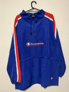 チャンピオン　ハーフジップパーカー　アウター