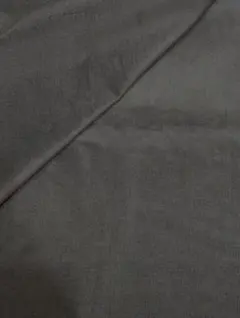 中空糸ストレッチ細コーデュロイ　ブラック　防縮加工ストレッチ　110cm幅✕2m