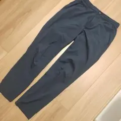 【ワークマン】ドットエアネイビースリムフィット スラックスM