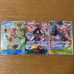 ワンピースカード　神の島の冒険　レベッカSR ブルックリーダーパラレル