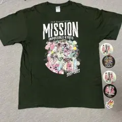 京都大作戦2022 Tシャツ 歴代舞妓Tシャツ　X L