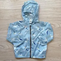 プチバトー　レインジャンパー カモメ柄　24m