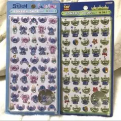 ボンボンドロップシールミニ スティッチ エイリアン