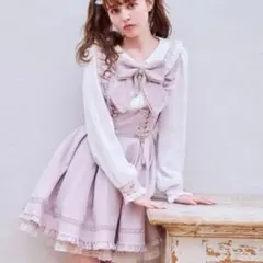 LIZ LISA　ハート衿プリーツフリルワンピース ハート衿プリーツフリルワンピース ｜ LIZ LISA（リズリサ）公式