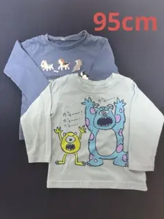 長袖　ロンT 2枚セット　95cm