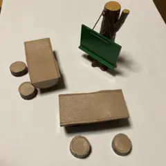 シルバニアファミリー 切り株　黒板　シルバニアスクール　学校　初期