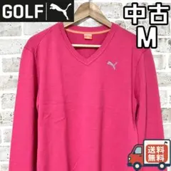 【24時間以内/早い者勝ち】中古 プーマゴルフ メンズ ニットセーター Mサイズ