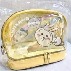 新品 未使用 タグ付き ちいかわ 2段ポーチ うさぎ しまむら
