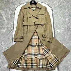 美品♡着丈105 バーバリーロンドン トレンチコート　ベルト ライナー ベージュ