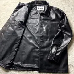 本革 レザーカーコート ブラック 4L オーバーサイズ Schott系 古着 裏ボアUSA製 Schott レザーカーコート黒40メンズL本革ショット本皮