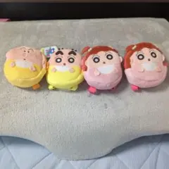 クレヨンしんちゃん ぬいぐるみ 4体セット　財布　ポーチ
