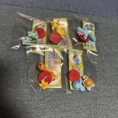 ポケモン チョコエッグ ピカチュウ ワニノコ ゼニガメ アチャモ フシギダネ