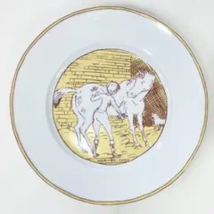 ジアン Gien サーカス LE CIRQUE フランス アンティーク皿 ナルミ