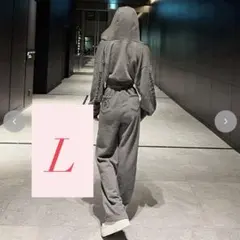 アベイル　Shoko×SUREVE ラメスウェットパンツ　L グレー