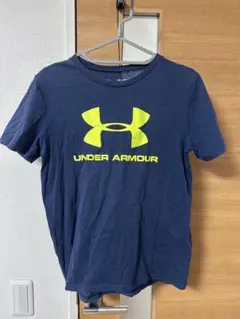 UNDER ARMOUR ネイビー Tシャツ YXL