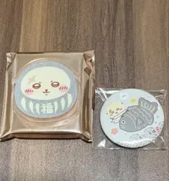 ちいかわもぐもぐ本舗川越　ランダム缶バッジ　アクリルスタンド　ラッコセット