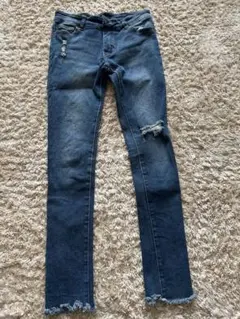 美品　INGNI ダメージデニム　S