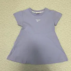 プティマイン　petit main リーボック コラボ　ワンピース　半袖　夏　紫
