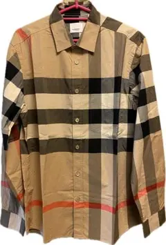 正規 BURBERRY バーバリー メガチェック ドレスシャツ