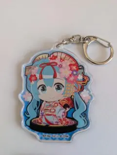 初音ミク　京都　アクリルキーホルダー