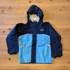 パタゴニア ベビー・トレントシェル・レイン・ジャケット 3T ネイビーブルー