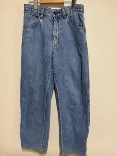 UNIQLO ユニクロ　ワイドストレートジーンズ　裾上げ済