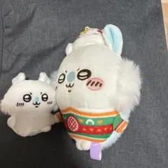 ちいかわ　一番くじ　モモンガ　ぬいぐるみ　クリスマス　セブンイレブン