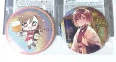 雪ミク ひろはこ キラキラトレーディング缶バッジ 函館 MEIKO 2個セット