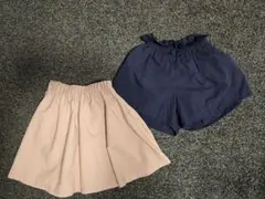 GLOBAL WORKキュロット120cm　スカート130cmまとめ売り　女の子