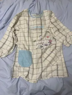 サンリオ エプロン 長袖　割烹着