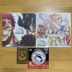 ワンピース 一番くじ K賞 L賞 +フィルムGOLD ノベルティ♡プロフ要確認