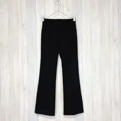 【GEORGESRECH】スラックス パンツ 黒 シンプル きれいめデザイン